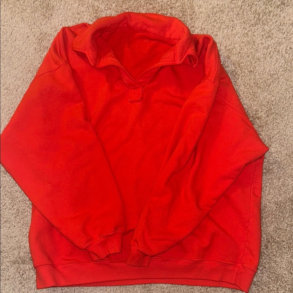 Daily Drills Red Hoodie Sweatshirt